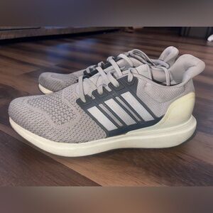 Adidas Gray and Black Sneakers